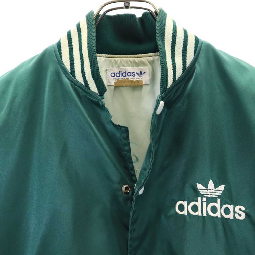 adidas 70s 80s Vintage made by Descente Trefoil logo Stajan L green Men's Used