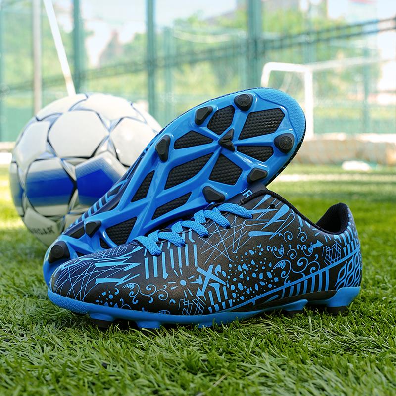 33-45 Unisex Football Shoes Large Size Football Shoes Men's Training Special Children's Long Nail AG Children's Competition Training Football Shoes