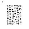 Practical Manicure Sticker Multipurpose Good Nail Transfer Sliders Ornament