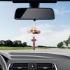 Car Pendant Western Vintage Cross Pendant Retro Car Charm Rearview Mirror Accessories For Birthday Christmas Men Women Driver
