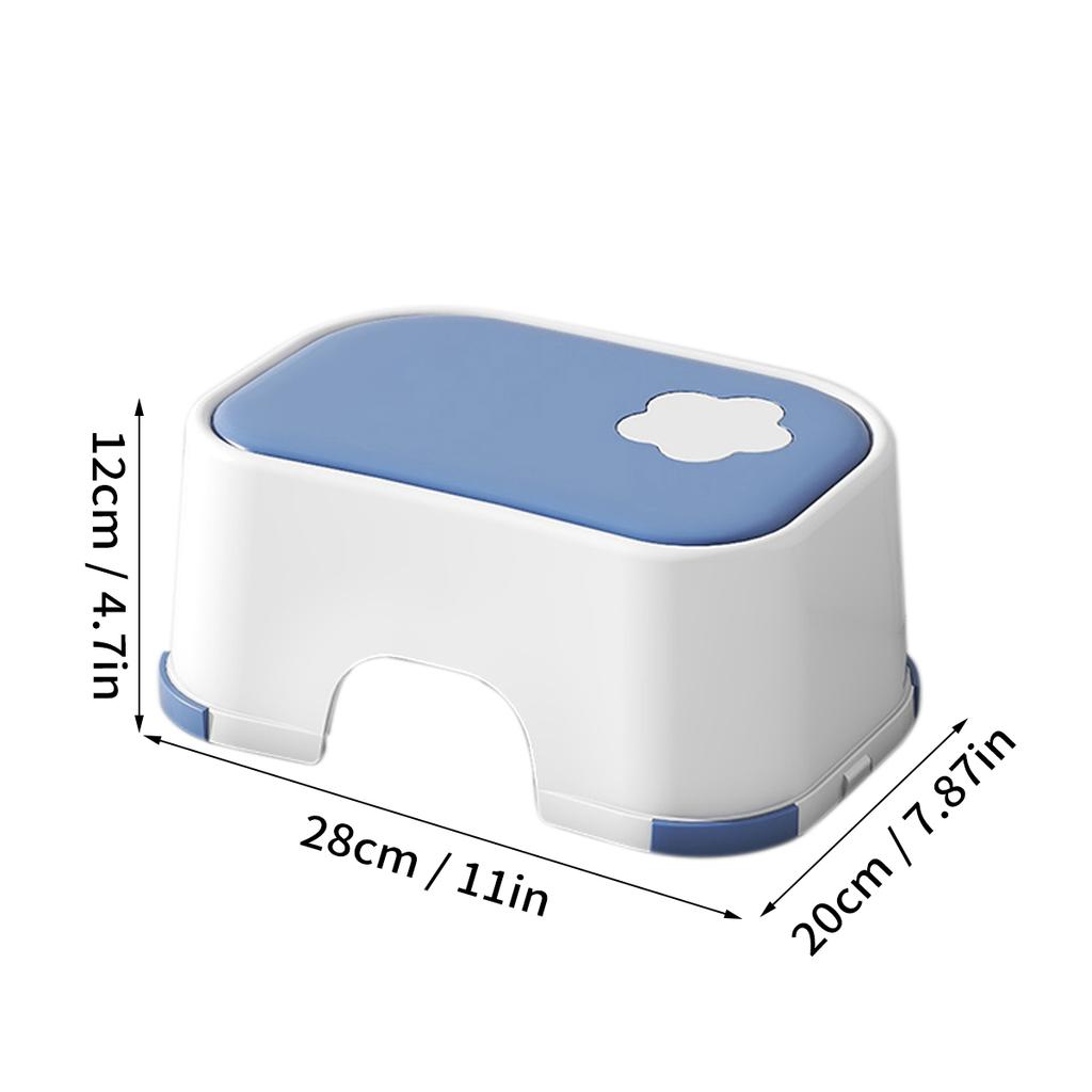 Kid Step Stool Bathroom Non Slip Safety Training Stool Washing Step Stools For Children Living Room Bathroom Furniture