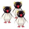 1/2/3/4/5 Stück Hüpfender Pinguin Papierbastelset DIY Handgemachtes Papierfalten Origami Springender Pinguin Spielzeug Anfänger Kinder Erwachsene Bastler Geschenk