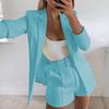 Tops, Shorts, Suits, Sexy Temperament, Women's Fashion, Casual Lapel Cardigans