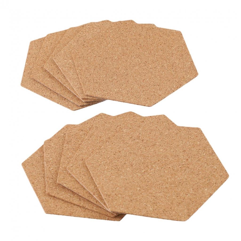 Cork Wood Mat Table Pad Wine Drink Coffee Tea Cup Mats