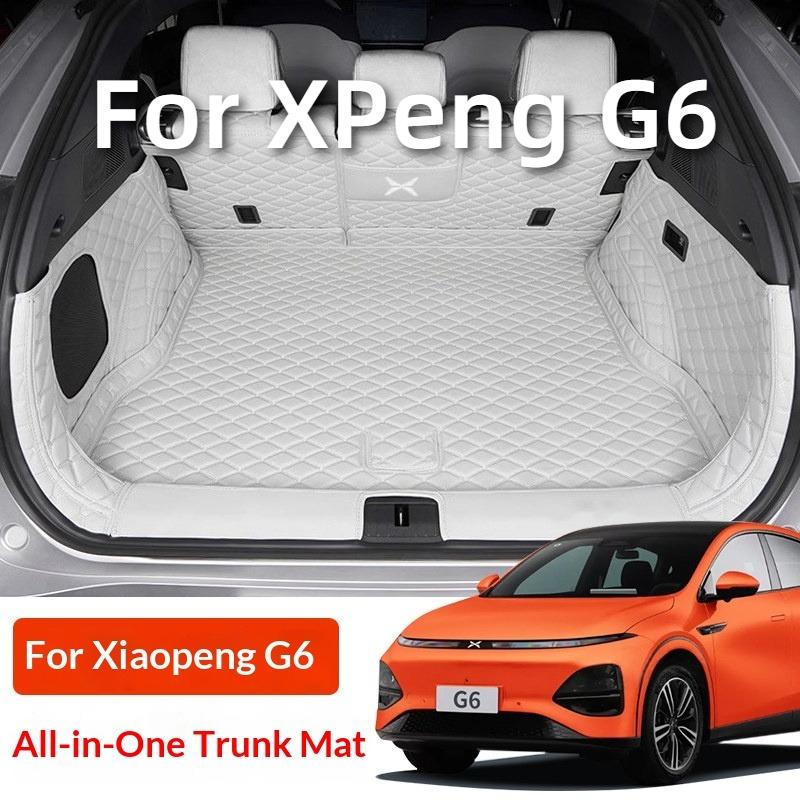Fit For XPeng G6 2023 Car Full Coverage Trunk Mat Max And Pro Version Interior Modification