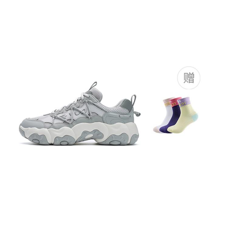 FILA FLUID 6 Low top Running Shoes Women's Rain Mist Gray F12W532105FSH