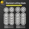 10-Piece 22mm Diamond Grit Cutting Discs for Electric Grinder - Suitable for Jade, Amber, Gemstones, and Stone.