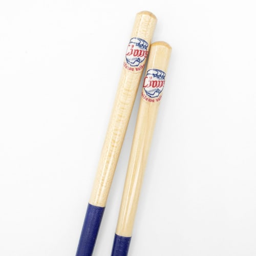 Hyozaemon Kattobashi Color Saitama Seibu Lions Chopsticks, Made in Japan, 22.5cm