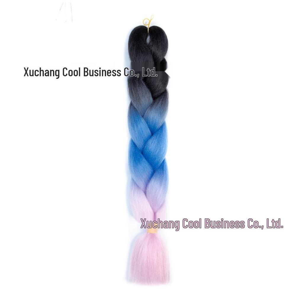 Three, Four, Five-Color Gradient High-Temp Fiber Jumbo Braid Material