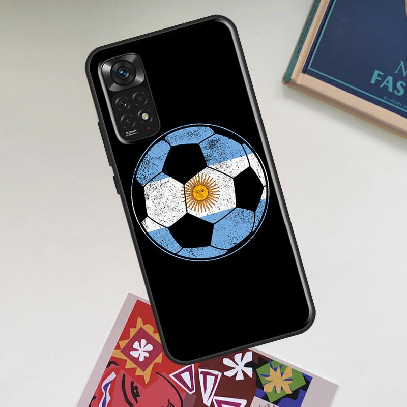 Argentina Flag Case For Xiaomi Redmi Note 12 Pro Plus 8 9 10 11 Pro 8T 9S 10S 11S 12S 9C 10A 10C 12C Cover
