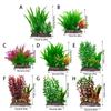 Fishtanks Landscaping Water Plant with Base Aquariums Safe Decorative Green Plant