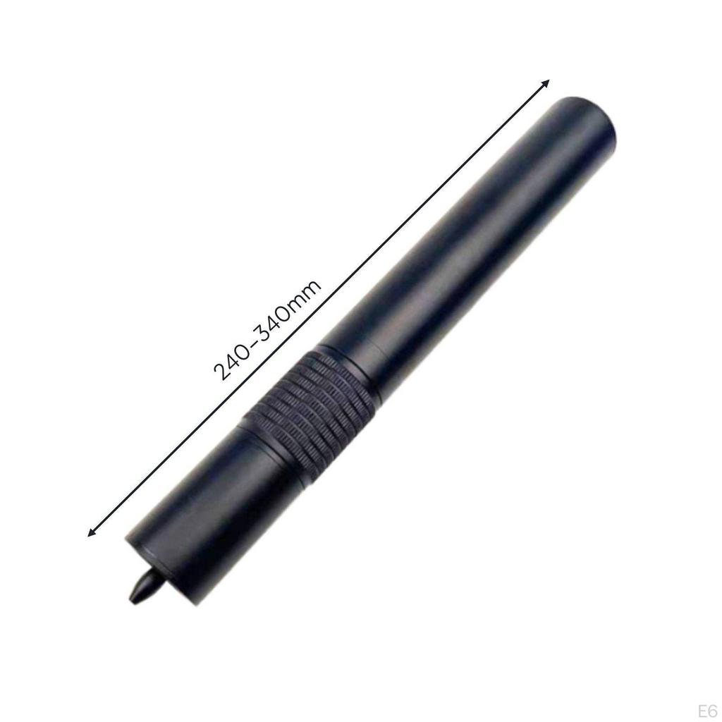 Telescopic Cue Aluminum Pool Extension Rotating Outer Thread Game Accessories for Room