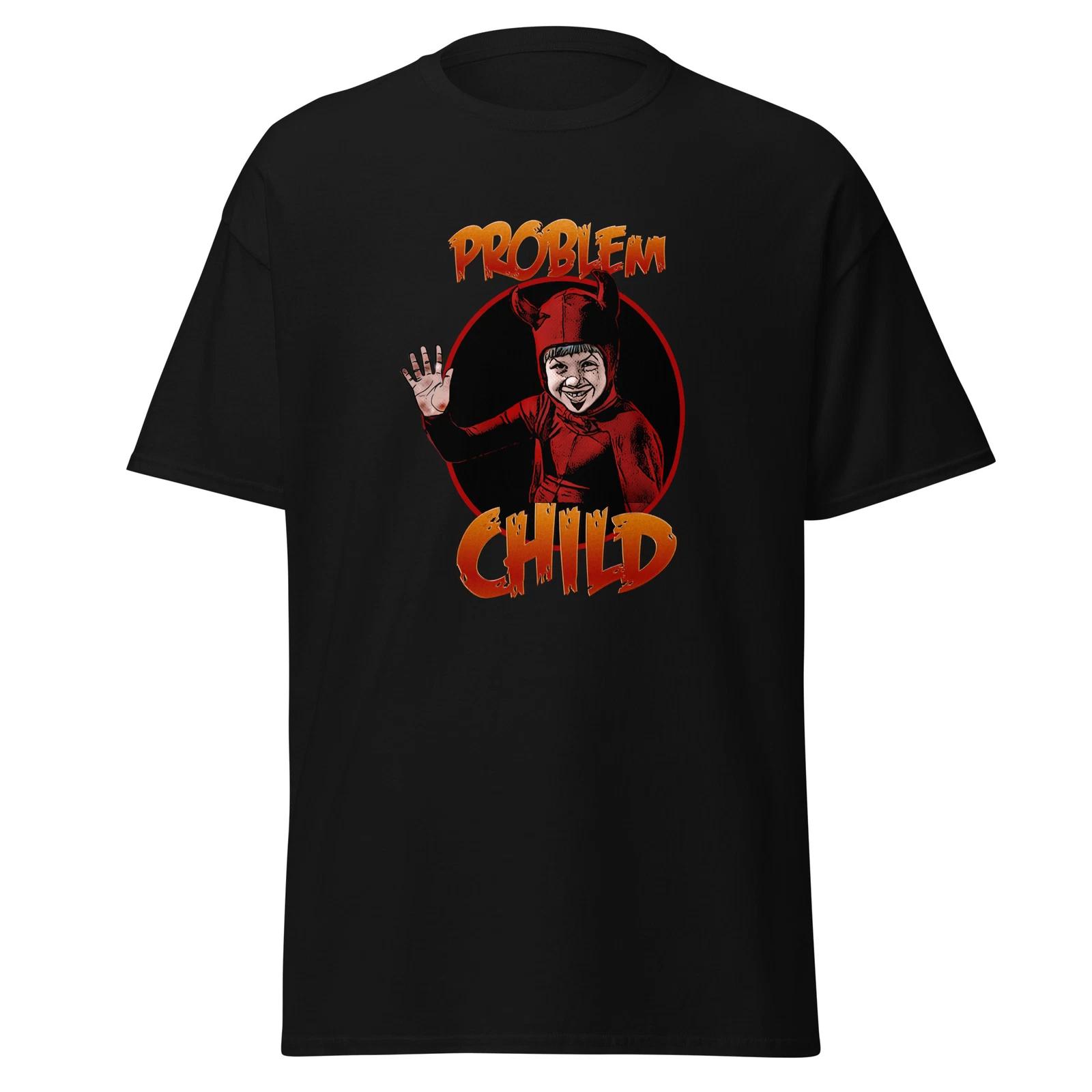 Men s and Women s T-shirts Problem child classic tee 90s movie shirt XXXXL