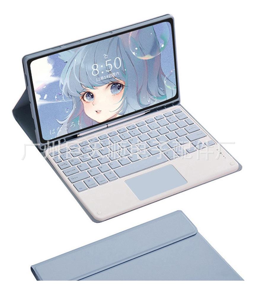 iPad 11 Touch Bluetooth Keyboard Case A16: Magnetic Detachable Shell for 10.9-Inch Tablet
