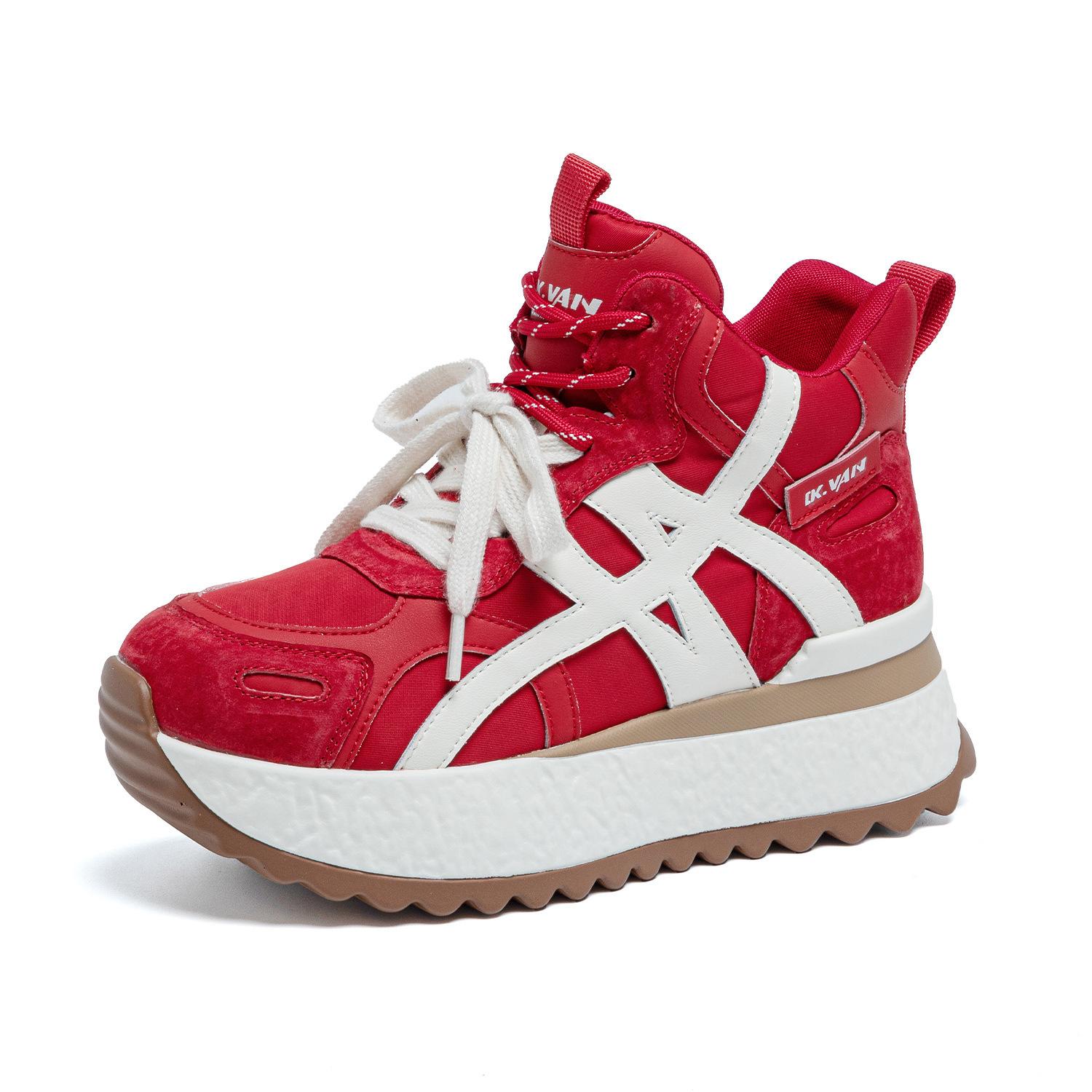 

Women s new autumn casual sports shoes women s shoes super fire versatile Forrest Gump shoes 40 червоний