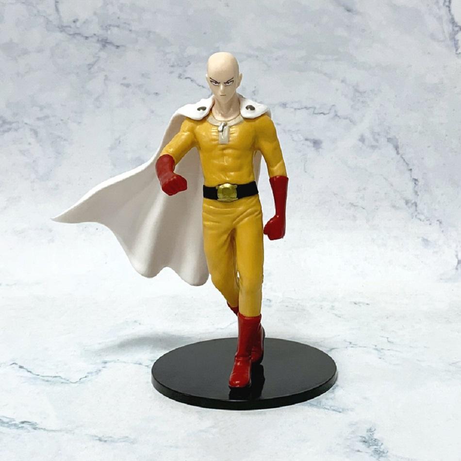 21Cm One Punch-Man  Anime Peripheral Figure Saitama Garou Standing Figure Model Toy Static Collection Desktop Ornaments Pvc Gift