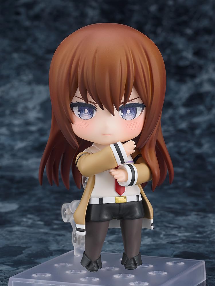 Nendoroid Steins Gate Makise Kurisu Plastic Painted Movable Figure 2.0 Non-scale