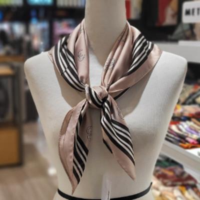 Arnaldo Basini Color-block Striped Petite Scarf (ABSCH-Z1)
