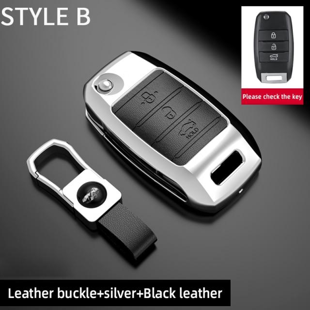 Car Key Case Holder Cover for Kia Sportage Ceed Sorento Cerato Forte Kx3 K5 2017 2019 2020 Remote Fob Key Accessories