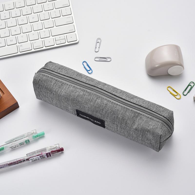 Große Leinwand-Federtasche für Schüler - Vielseitiges Design für Jungen und Mädchen