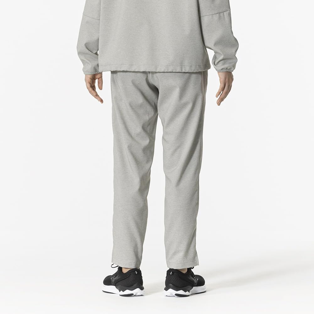 Mizuno Stretch Cloth Training UPF Gray 32MDB345 Women's Ankle-Length Pants, Sweat-Wicking, Quick-Drying, 50+, Heather,
