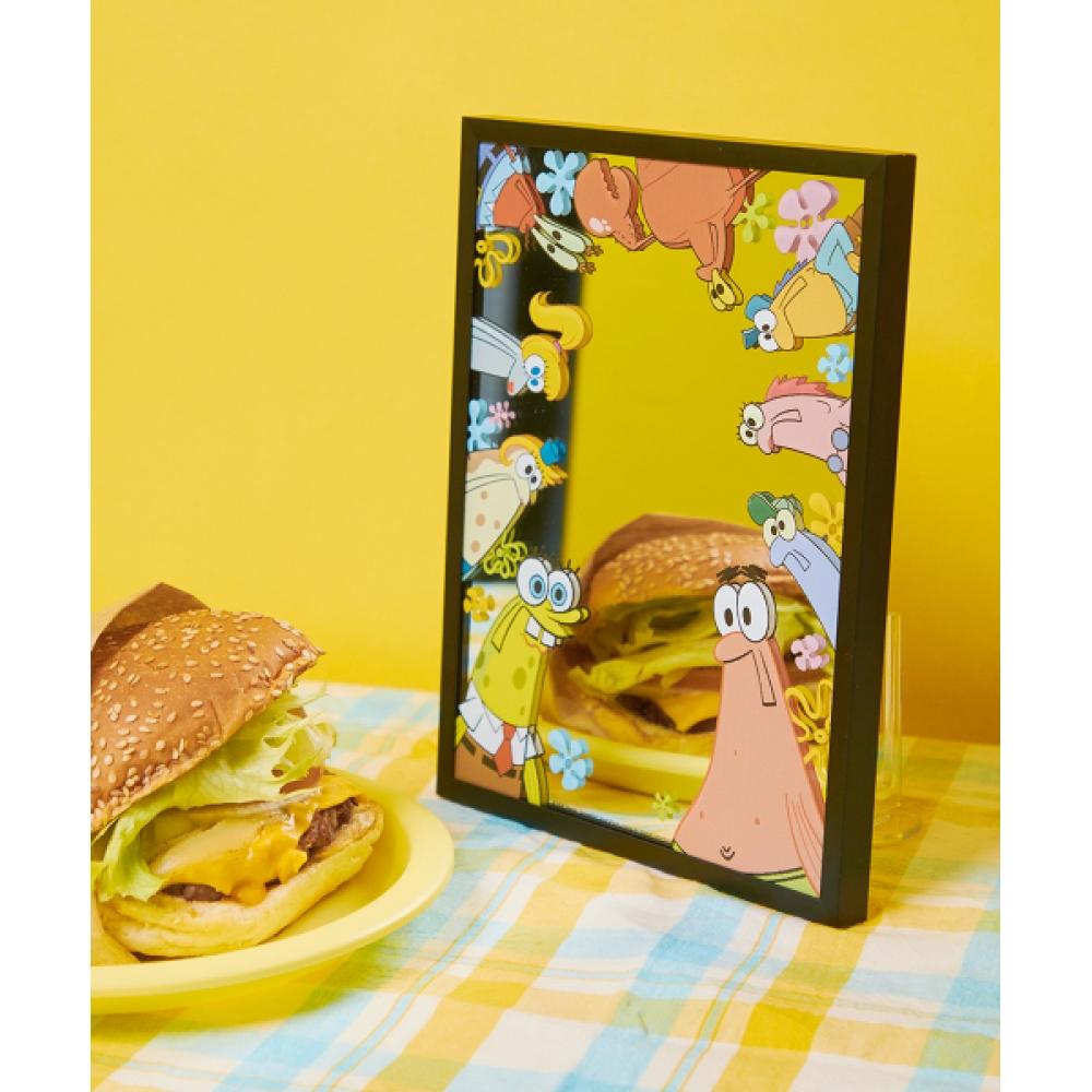 Dancomma Spongebob Bikini City Resident Waggle Mirror  A5 