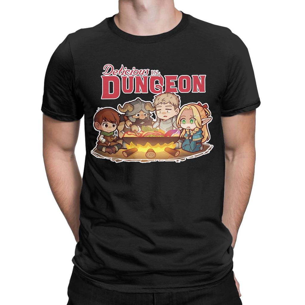 Men Women's Delicious in Dungeon First Supper T Shirt Cotton Clothing Funny Short Sleeve Round Neck Tees Printed T-Shirt