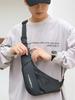 Men's Cross-Body Chest Bag: New Style, Water-Repellent, Travel-Ready, Multifunctional, Single-Shoulder Backpack.