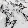 New 18pcs/lot Butterflies 3d Wall Sticker Beautiful Butterfly Living Room for Kids Room Wall Decals Home Background Decoration