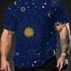 Men's Fashion 3D Printed Men's T-Shirt Round Neck Short Sleeve, Trendy Street Wear