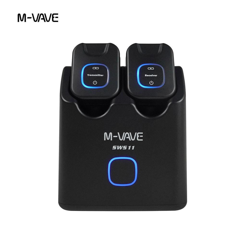 M-VAVE WP-11 5.8G Wireless Guitar Transceiver with Charging Case