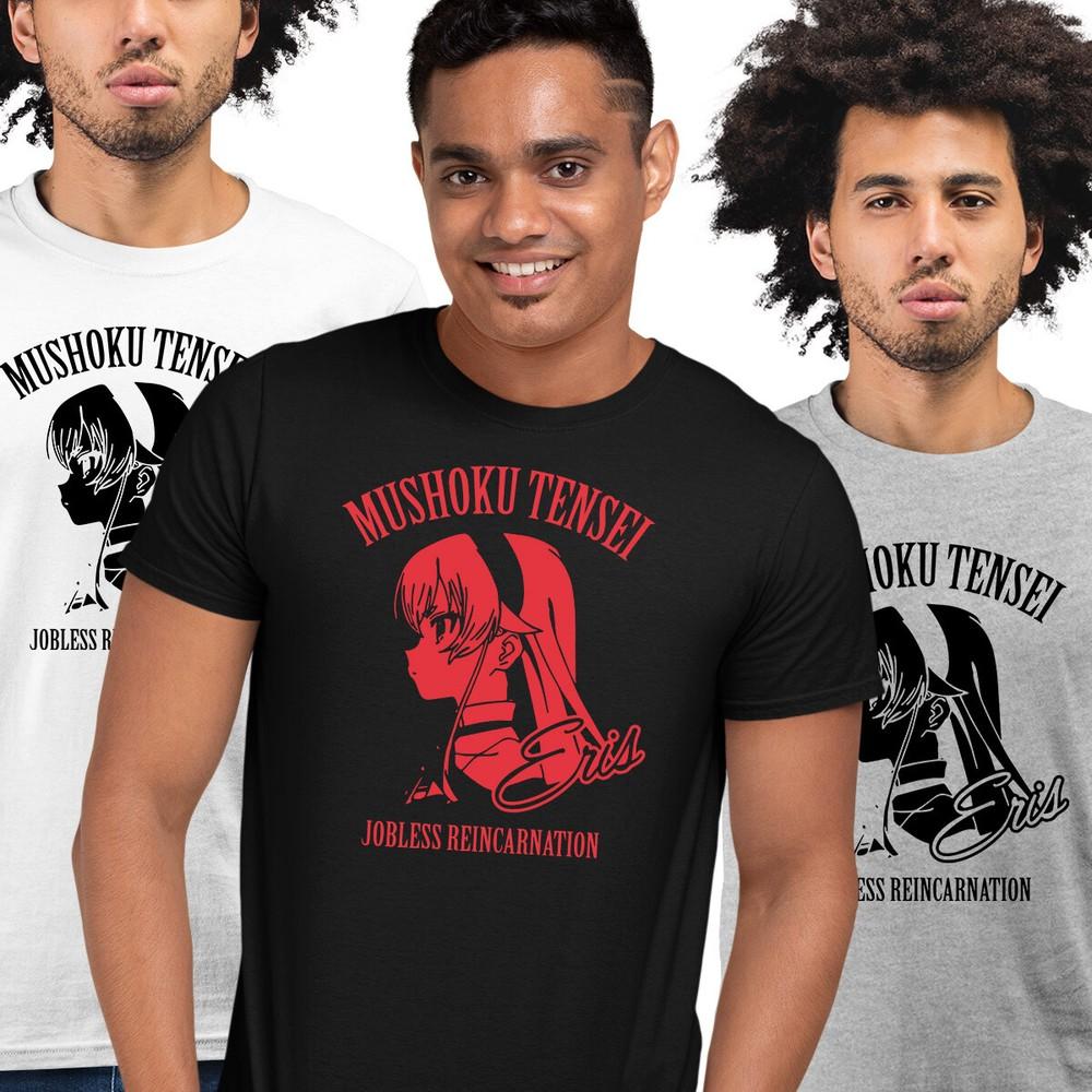 Eris Mushoku Tensei Manga Japan Reincarnatio Movie Adult Kids Tees Animate Gift L