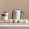With Tea Strainer Porcelain Tea Sets Chinese Style Kung Fu Tea Set Simple Mini Tea Cup Set  Office