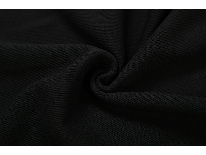 Damen Farbe Block Ein-Schulter Bodycon Kleid Herbst/Winter 2025