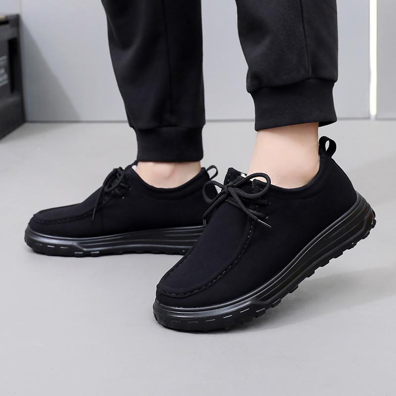 

Winter New Men s Thickened Cotton Shoes Anti-cold and Warm Versatile Anti-slip and Durable Outsole Free Shipping s Shoes 40