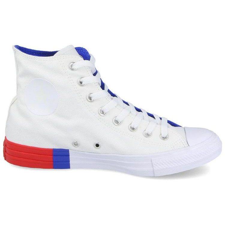 Converse Chuck Taylor All Star Trendy Comfortable High Top Canvas Shoes Unisex Sneakers White Red Blue 159639C