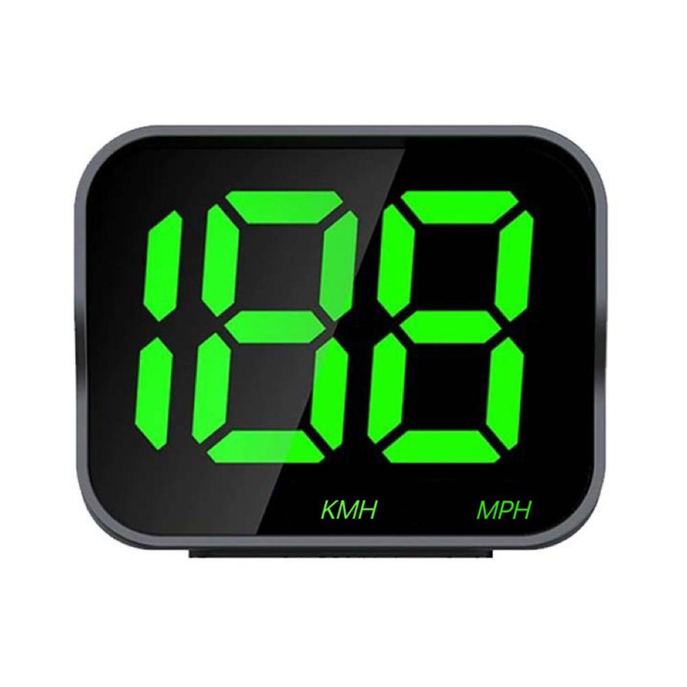 

НОВЫЙ проекционный дисплей автомобильный спидометр универсальный автомобильный HUD GPS 2,8 дюйма большой шрифт цифровой измеритель скорости часы электронные аксессуары