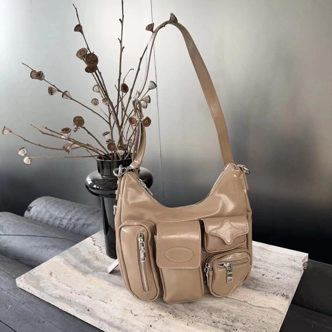 

Большая вместительная сумка-тоут, женская сумка-мессенджер Tide Simple Leisure Class для поездок на работу и обратно верблюд