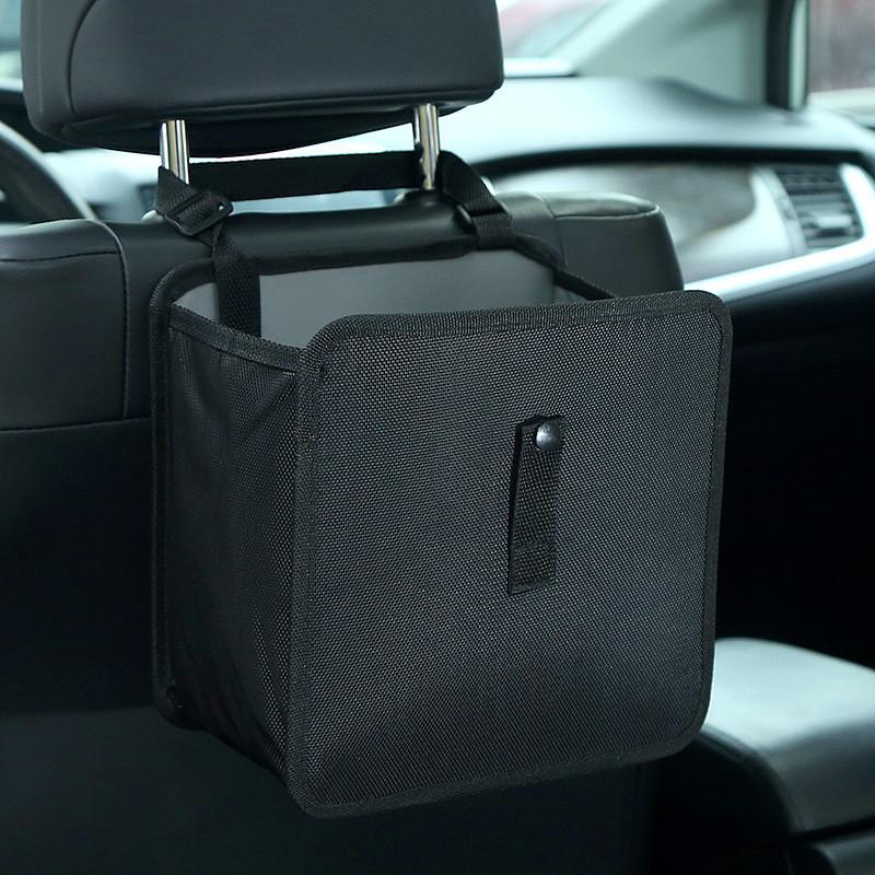 Efficiently Designed Car Seat Organizer For Trash Storage With Durable Waterproof Oxford Fabric