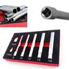 120mm 3/8 Drive Hex Socket Wrench Set 8-14MM Extra Long Adapter For AC Electric Pneumatic Air Tool Hand Repair Kit