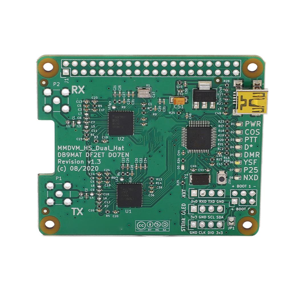 MMDVM Duplex Hotspot Board Temperature Compensated Crystal Duplex Hotspot Module for Raspberry Pi