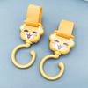 2Pcs Stroller Hooks Cartoon Pattern Anti-deform Resin Pushchair Hook Mommy Bag Organizer Rack Stroller Accessories for Shopping