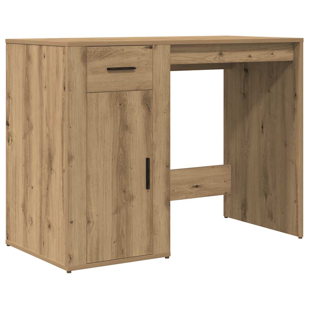 Artisan Oak Desk 100 x 49 x 75 cm Engineered Wood