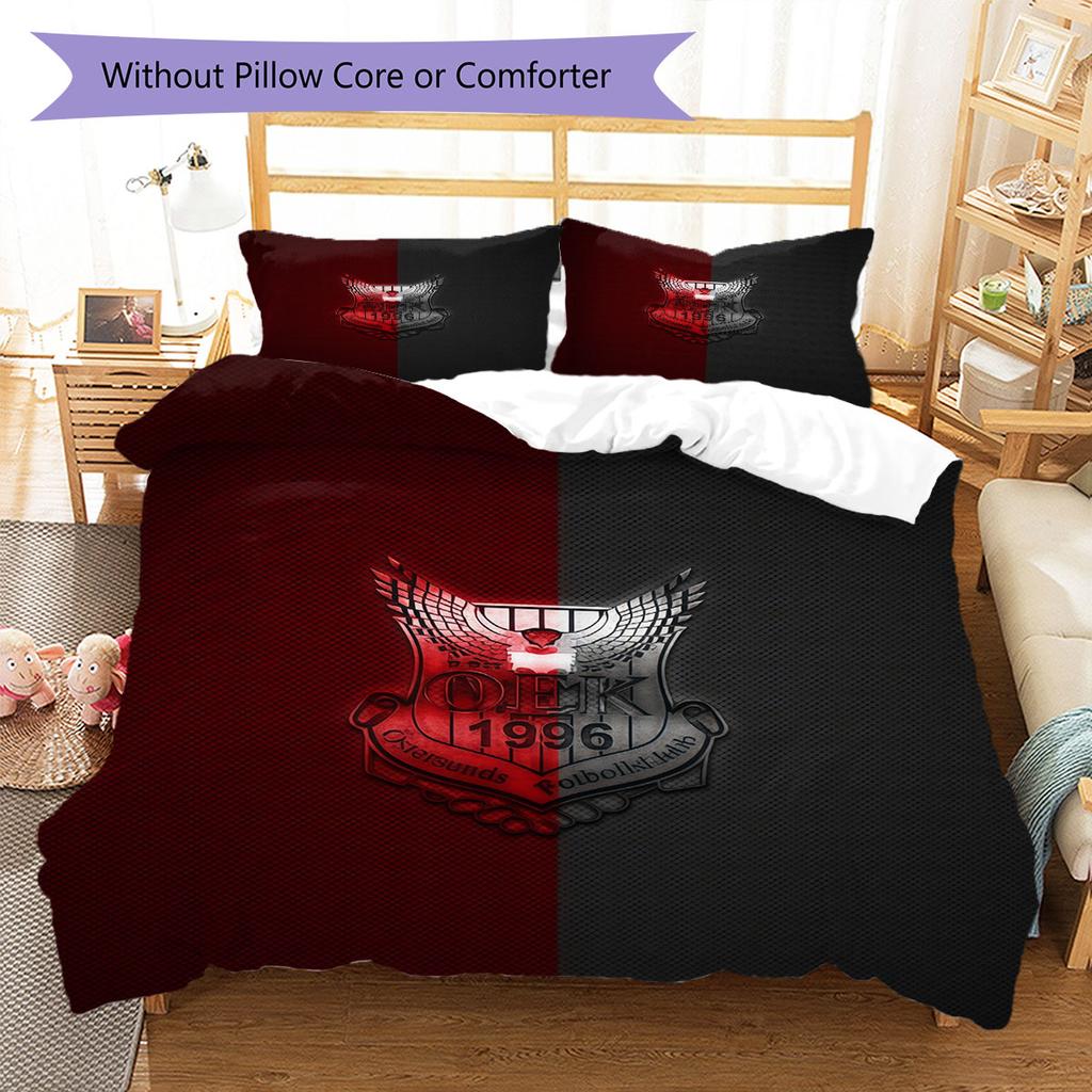 ÖFK Bedding Quilt Set Quilt Cover Pillowcase Home Decoration Birthday Gift (1 * Duvet Cover + 2 * Pillowcase, Without Core)