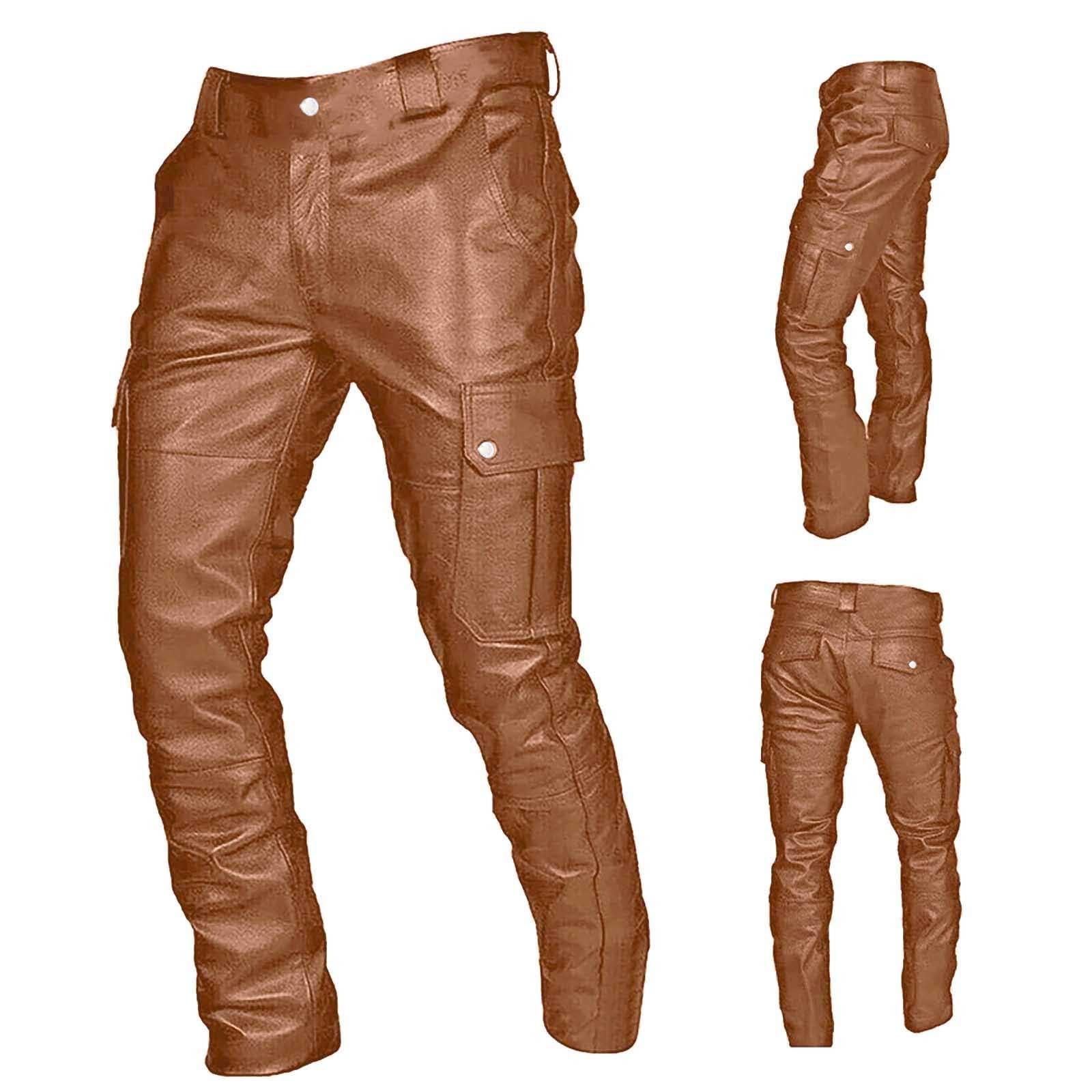 

Мужские осенне-зимние панк-ретро готические тонкие повседневные длинные брюки, брюки XL