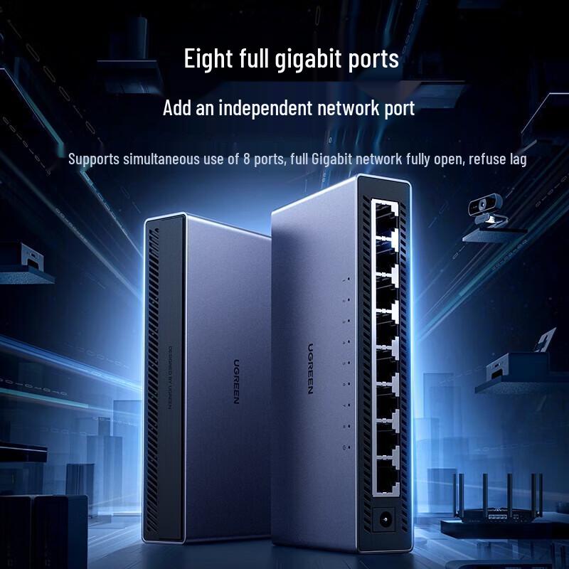 UGREEN 8-Port Gigabit Ethernet Switch