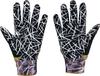 ZETT Batting Graphic Grip Batting Dark Brown x White Size S Gloves, Glove, Ambidextrous, (3811), (BG18523A)