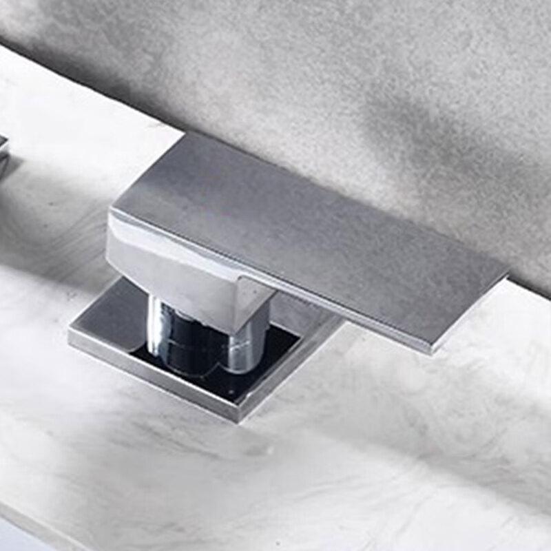 Porcelain Gold All-Copper Single-Handle Basin Faucet