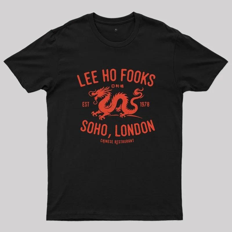Lee Ho Fooks Винтажная футболка Resto Geek Новые поступления Весна/Лето Обычный крой Повседневная Уличная мода S разноцветный