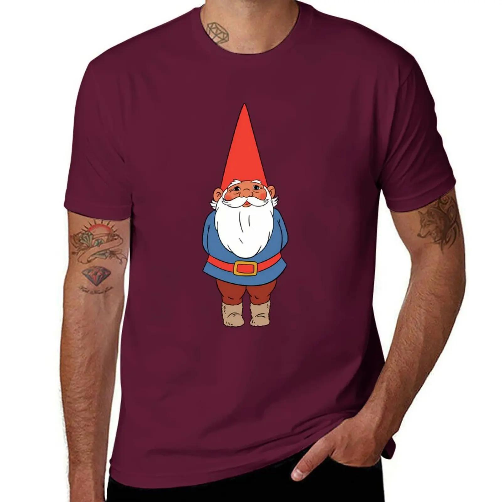 XIXI Fashion David de Kabouter T-shirt vintage grafisch t-shirt plus size kleding oversized t-shirt vintage workout shirts voor mannen 3XL